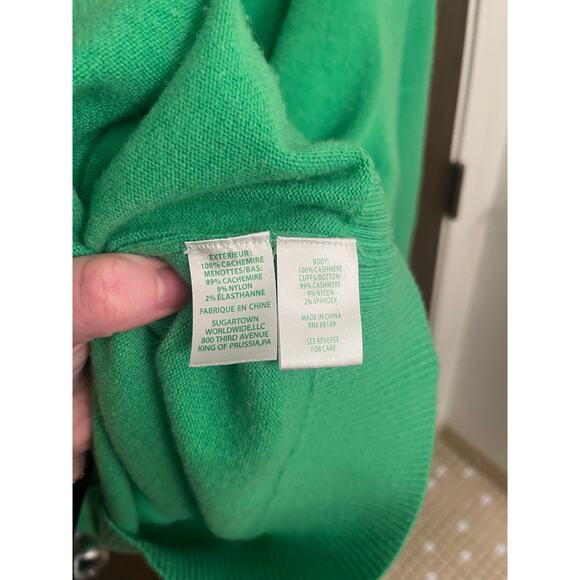 Lilly Pulitzer Fairley Cashmere Sweater in Size L - Picture 3 of 11